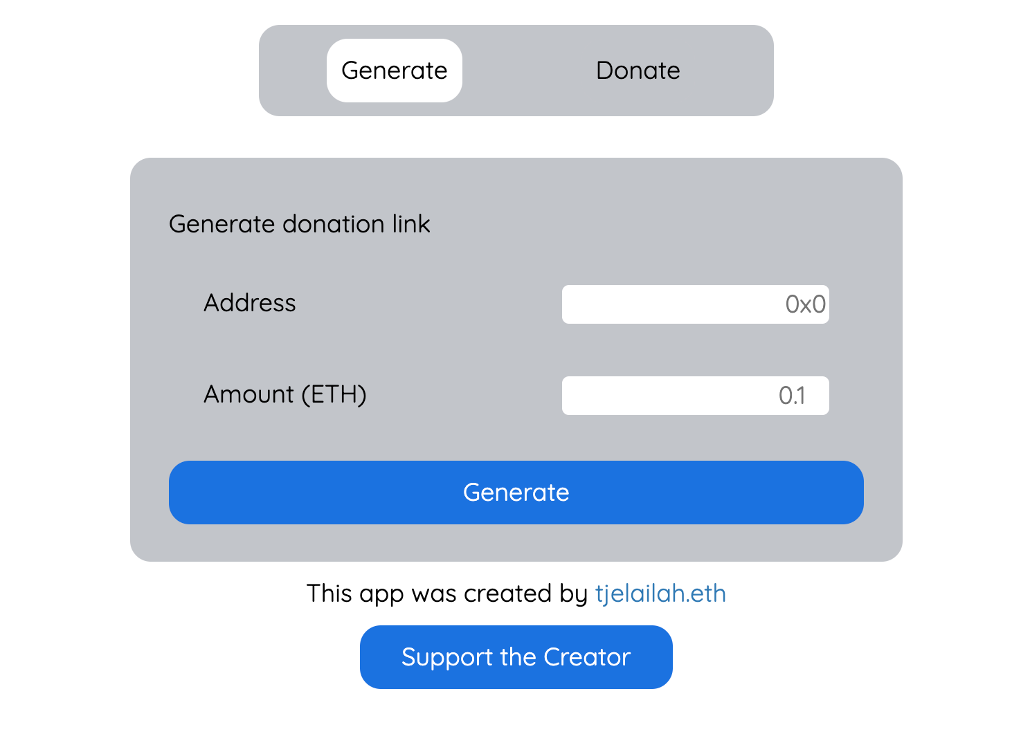 Buy Me a Crypto Coffee